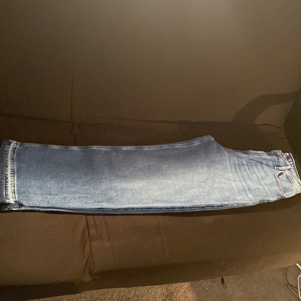 SOLID BLUE HOLLISTER JEAN PANTS 27/31